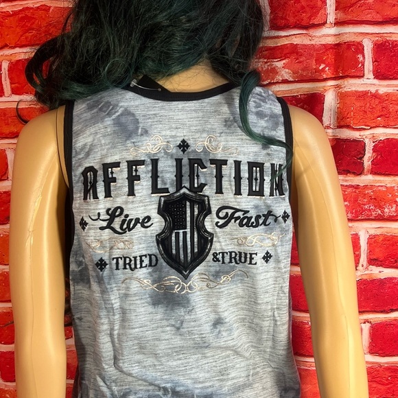 Affliction Women’s T-Shirt - Picture 3 of 5